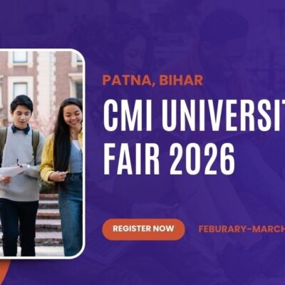 Upcoming Event: CMI University Admission Fair, Patna, Bihar